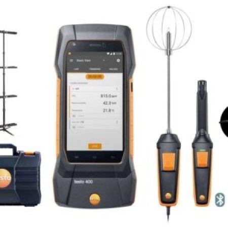 Testo 400 Kit com tripé