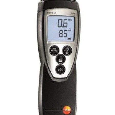 Testo 512 - Medição de pressão e velocidade