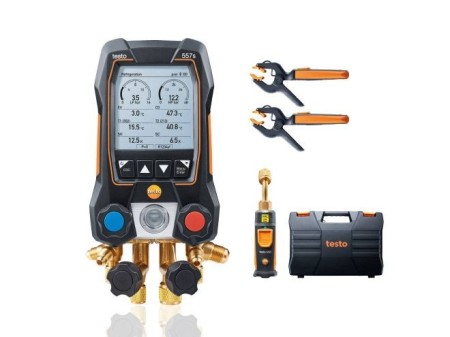 Testo 557s Kit Smart Vácuo - Manifold digital inteligente